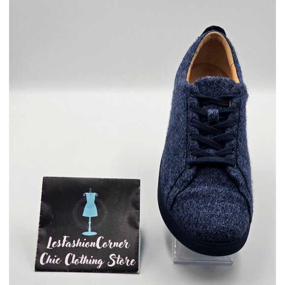 Fitflop Women's Blue Merino Wool Rally E01 Sneaker in Love Size 9 2405 - Picture 15 of 16